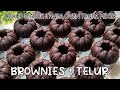 PALING MUDAH CUKUP DIADUK TANPA OVEN TANPA MIXER, BROWNIES 1 TELUR JADINYA BANYAK COCOK BUAT JUALAN
