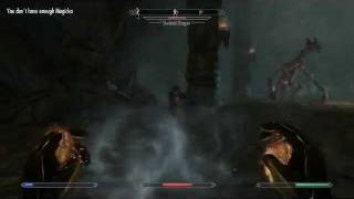 Skyrim Dragon In Labyrinthian