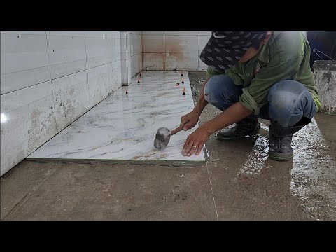 Video thi công lát gạch chuẩn 1 nền nhà đẹp #758... - youtube