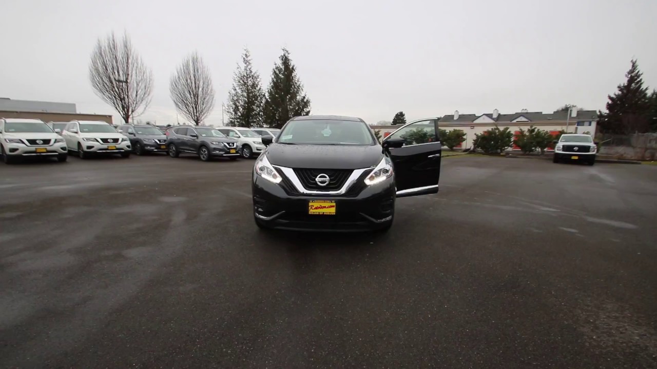 2017 Nissan Murano S | Magnetic Black | HN138094 | Kent | Tacoma