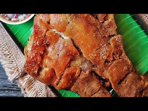 crispy pork head