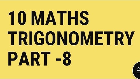 10 maths trigonometry ex 11.4 very very important questions