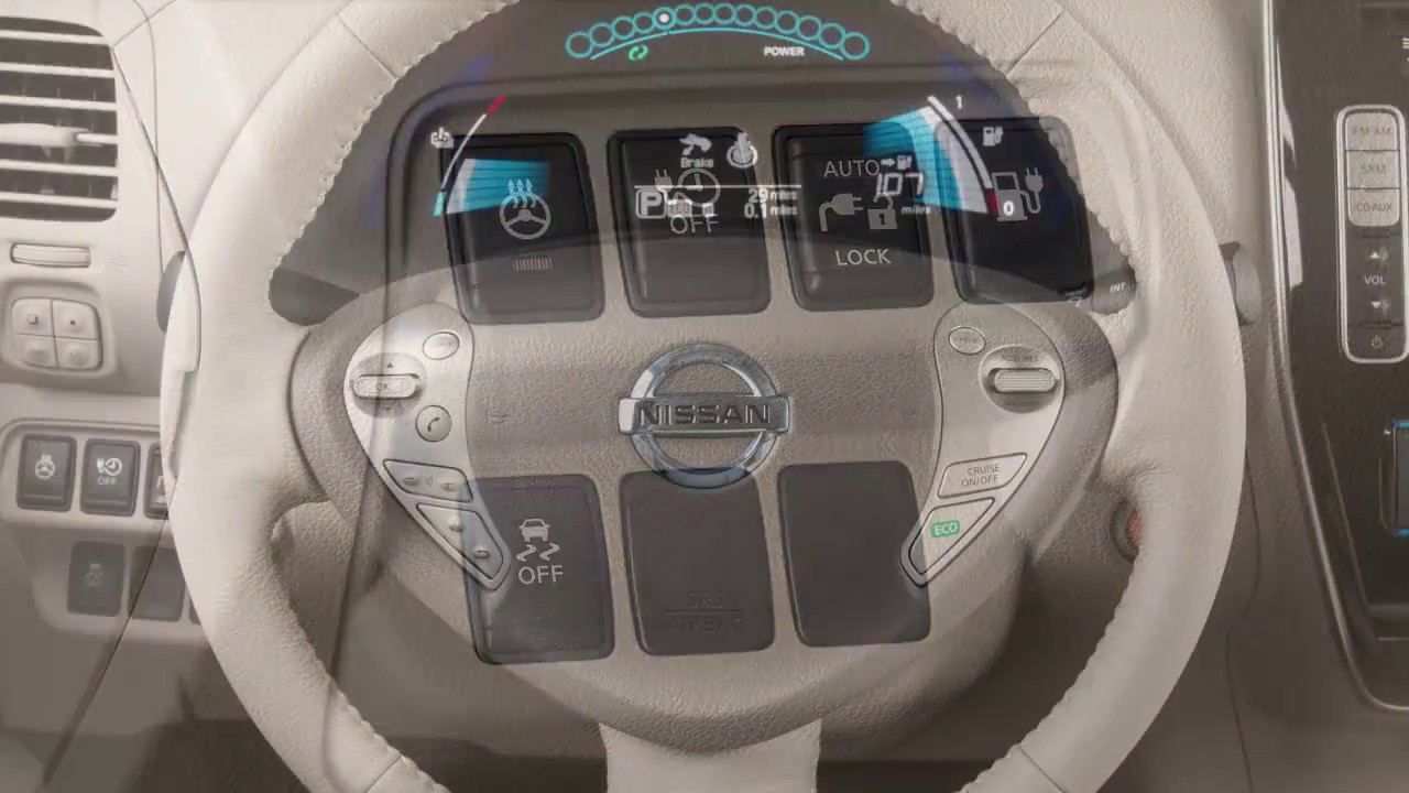 2017 Nissan LEAF Heated Steering Wheel (if so equipped) YouTube