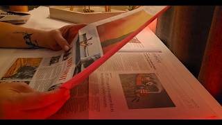ASMR ● Relax with Newspaper Sounds ● No Talking