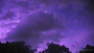 Storm Clouds With Distant Lightning Flashes 05.02.2025