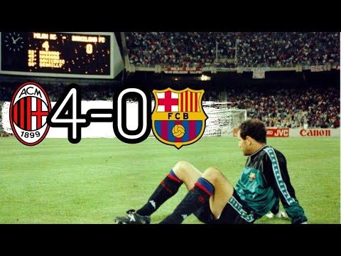 Unutulmaz Maçlar: Milan 4-0 Barcelona 1994 Şampiyonlar Ligi Finali | Gerçek Futbol