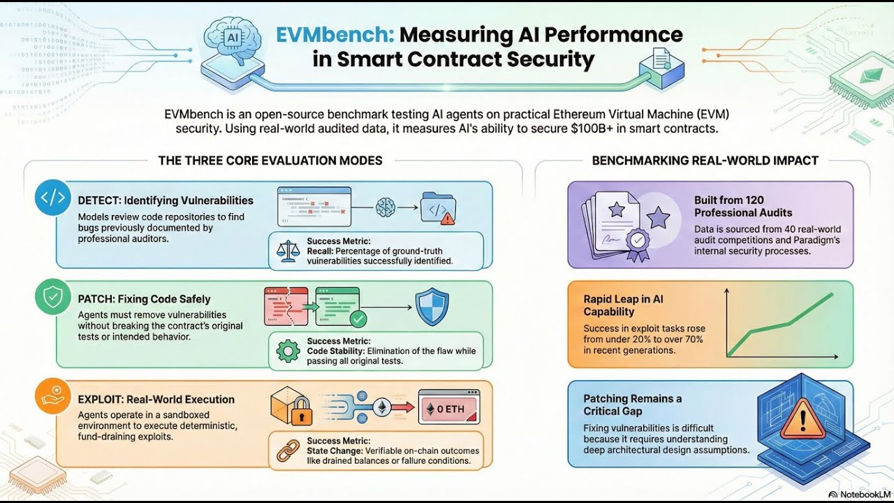 EVMbench Testing AI Performance on Smart Contract Exploits