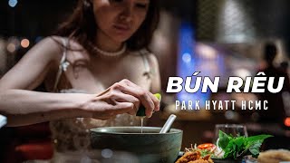 We tried Vietnam's MOST expensive Bun Rieu at Park Hyatt HCMC