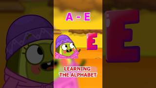 Let’s learn alphabet with Pit &amp; Penny 📚 A - E #alphabet #alphabeticalorder