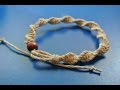 How to make a Hemp Anklet