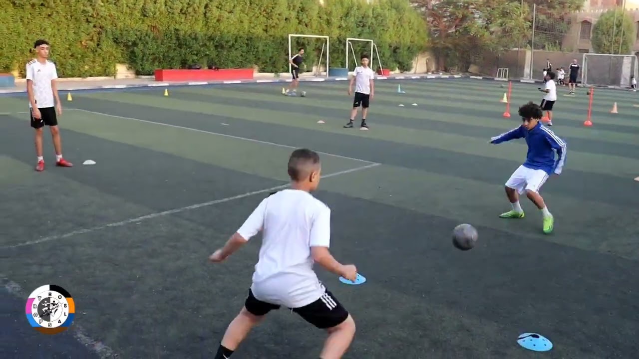 لقطات من تدريبات أكاديمية روما لكرة القدم 