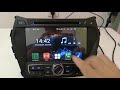 Test: For Hyundai IX45 Santa Fe 2015 2016 2017 2018, Android 10 Car Radio Carplay Auto - Sunnygoal