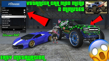 How to Install VStancer (Stancer Menu) | GTA V SINGLEPLAYER (2020)