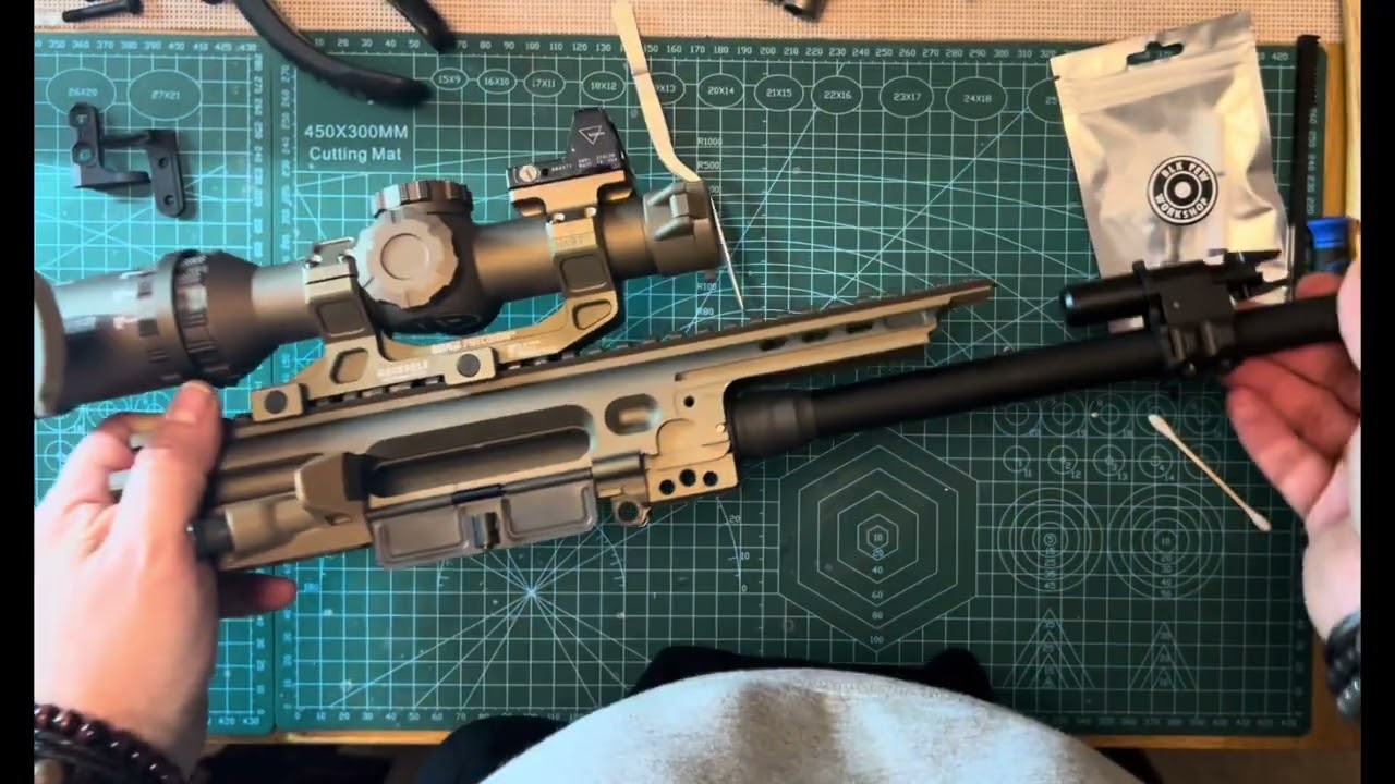 Installing the new Clutch Precision MCX chamber base in my hunter SIG 
