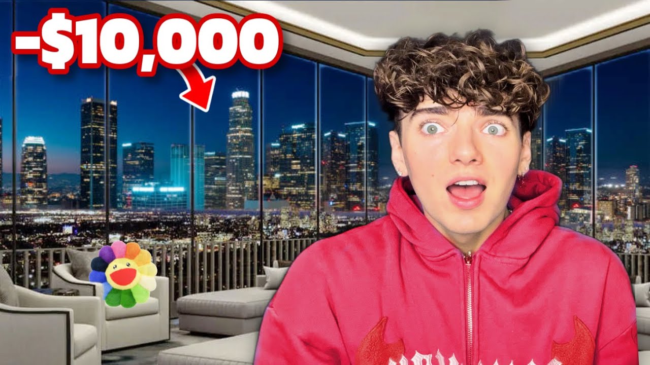 los Angeles PENTHOUSE Tour! (We Left The Ghost)