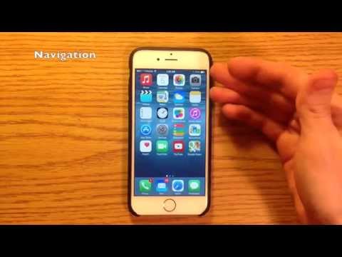 How to Use the iPhone for Beginners iOS 8