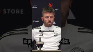 Michael Carrick has ‘not much to say’ on permanent job talks ⚽️