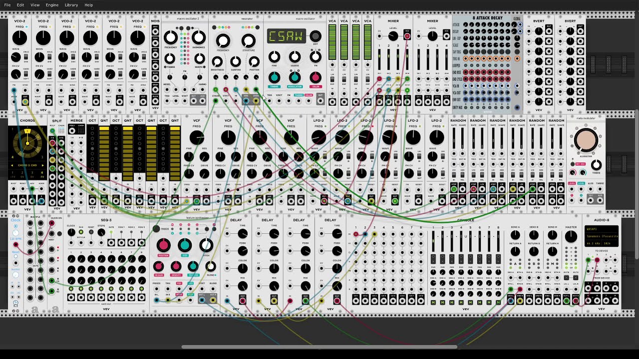 Patch from scratch #3 #VCV #Rack #modular #synth - YouTube