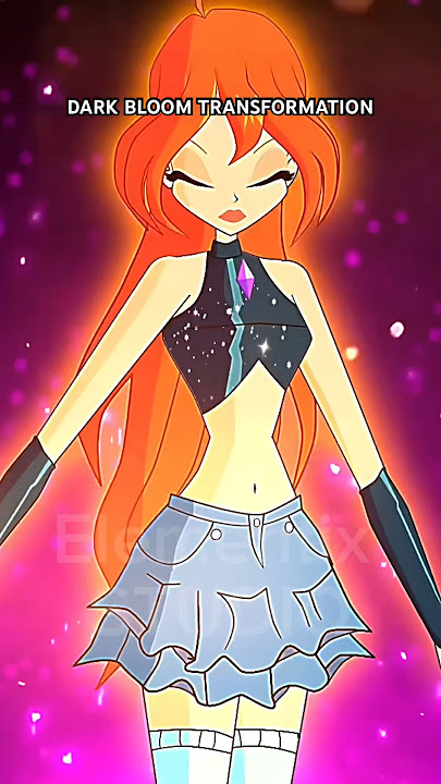 Winx club Dark Bloom Transformation Fanmade