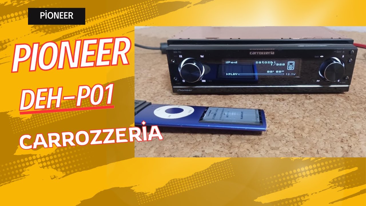 カーオーディオ carrozzeria DEH-P01 Pioneer PIONEER DEH P01 carrozzeria #pioneer #caraudio - YouTube