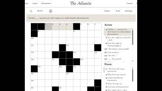 The Atlantic Crossword 14/03/2026