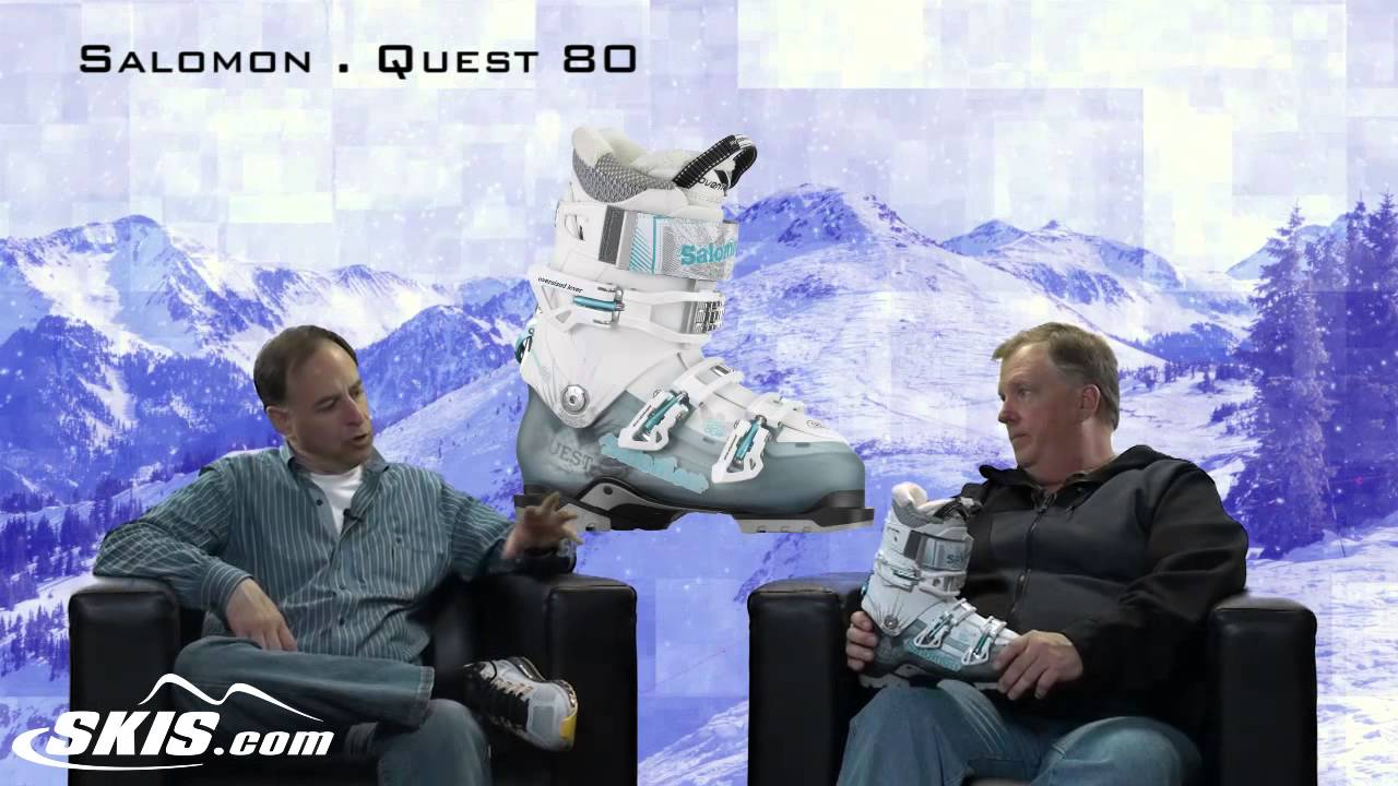 2014 Salomon Quest 80 Womens Ski Boot Overview by SKIS.COM - YouTube