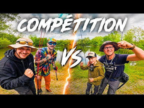 J’affronte ces youtubeurs pêche dans une compétition ultra tendue !!!