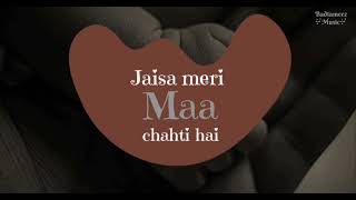 Jaisa meri maa chahti hain | Inspirational Rap Song | Badtameez Music