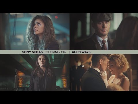 Sony Vegas Coloring #16 | Alleyways [40k]