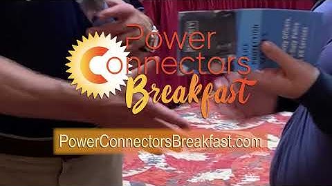 Power Connectors Speed Networking Breakfast