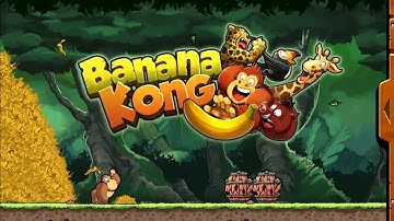 Banana Kong Gameplay walk-through ( IOS, android )