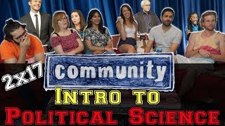 Community - 2x17 Intro to Political Science - Group Reaction