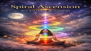 Spiral Ascension | All Chakras Alignment During Sleep
