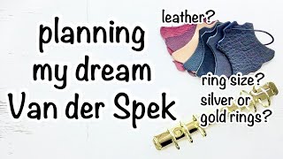how to decide on a Van Der Spek (VDS) planner