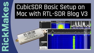 CubicSDR Basic Setup on Mac with RTL-SDR Blog V3