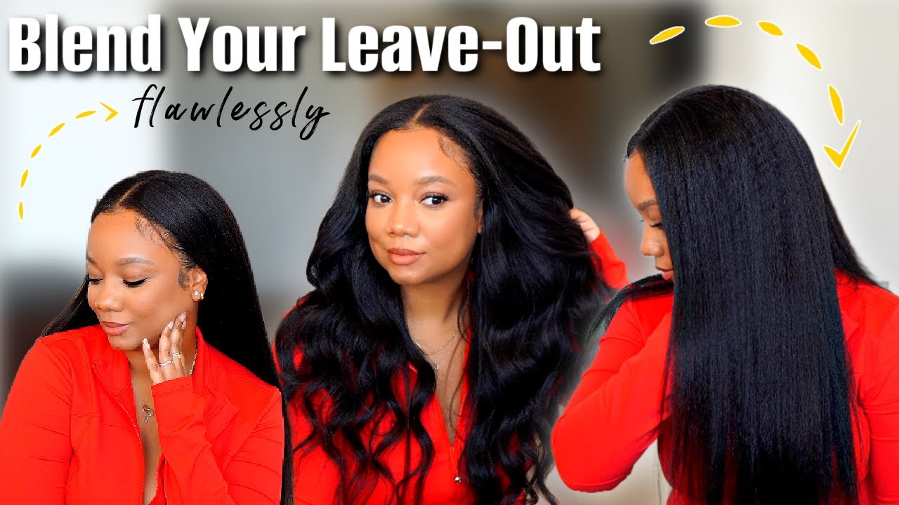 Upgraded Kinky Straight V-Part Wig🔥 Ditch the Heat & Protect Your Natural Hair | Klaiyi Hair