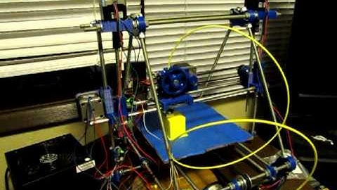 finishing first reprap print