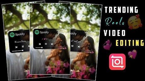 Trending Spotify Glow Lyrics Video Editing | Spotify Raindrops Card Lyrics Tutorial In Inshot App