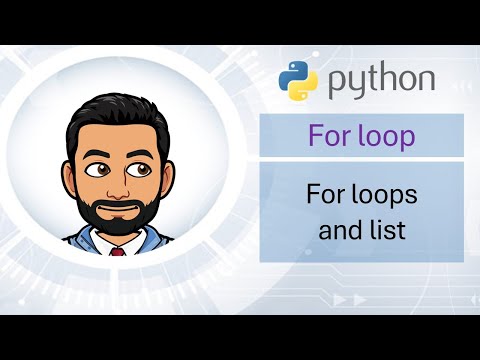 How to use a for loop to loop through a list in python @MyComputerScienceTeacher - Lesson 13 python