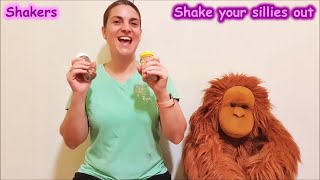 Shake your sillies out - Shakers | Nursery rhymes & kids songs with percussion
