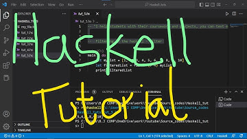 Haskell Programming Complete Tutorial in One Video | Coursework Expert help in Haskell