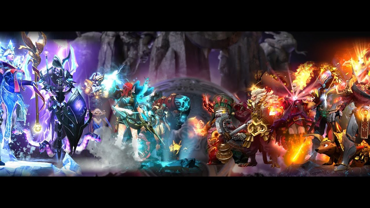 The best mix set cosmetics All dota 2 Heros 2024