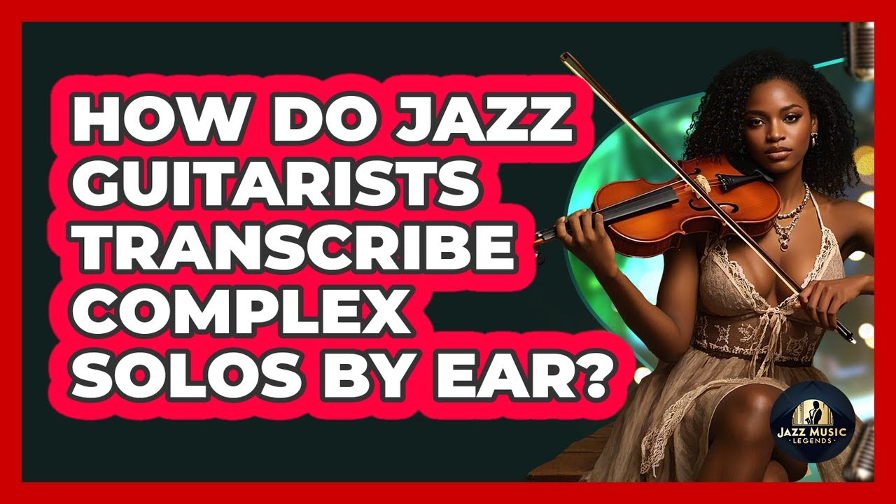 How Do Jazz Guitarists Transcribe Complex Solos By Ear? - Jazz Music Legends