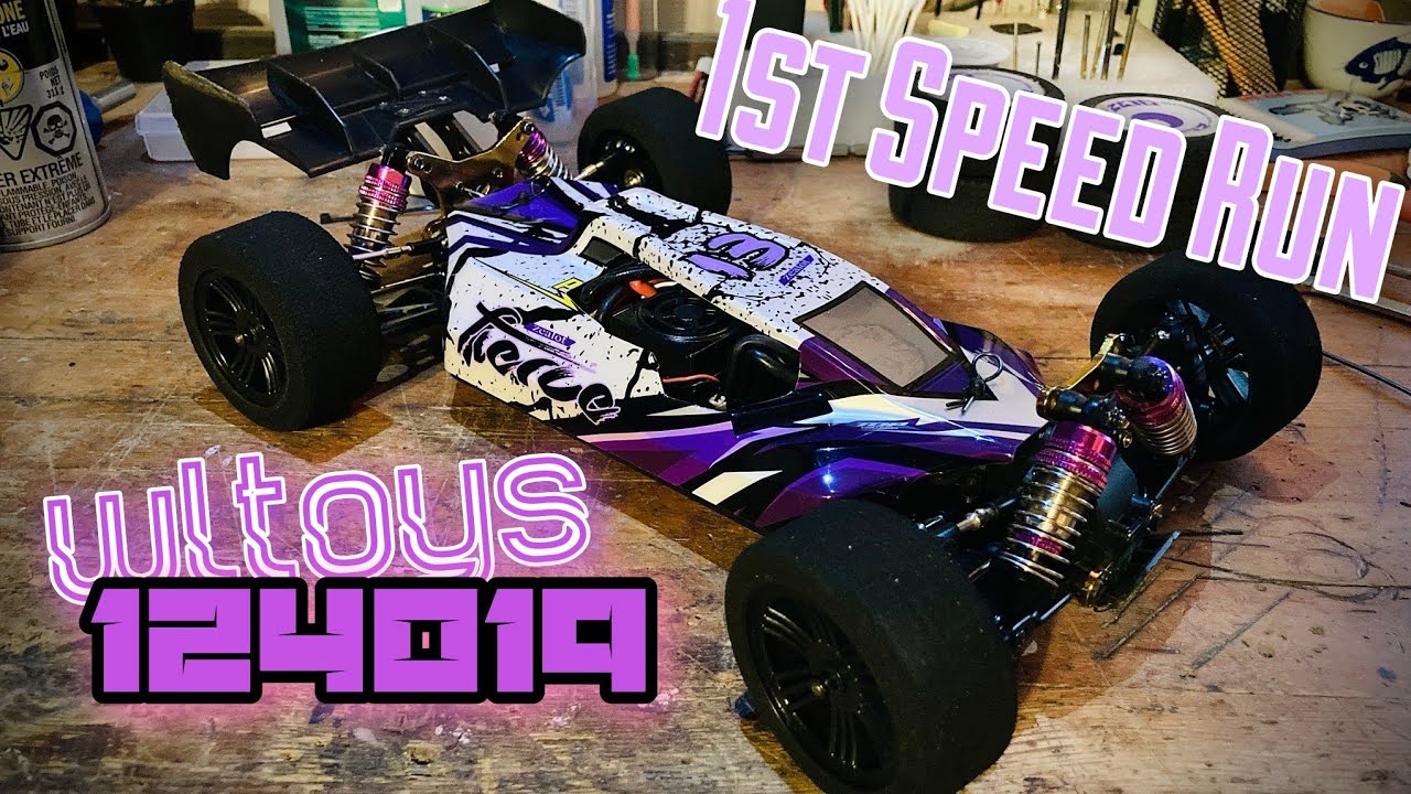 WLToys 124019 93mph Speed Run Pass w/NO GYRO cause I'M 1337 (but