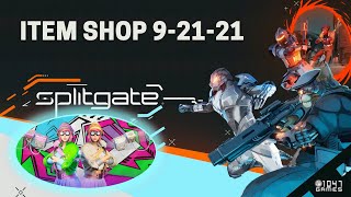 Splitgate Item Shop 9-21-21 [BARD BUNDLE]
