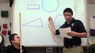 Area of polygons with Ozzie Trist middle school