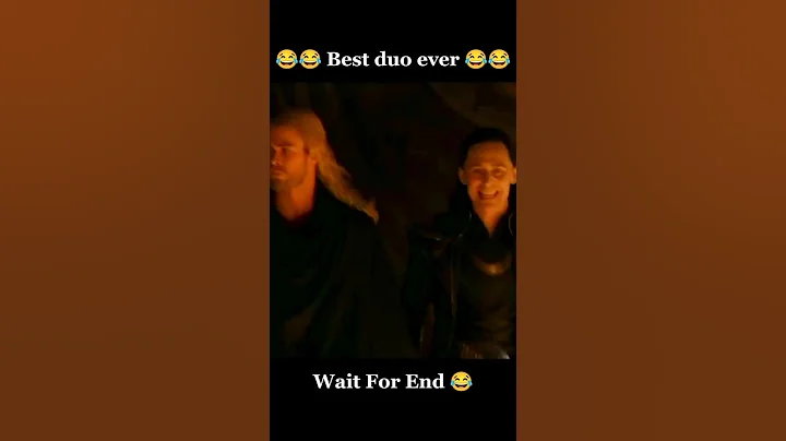Best duo ever in mcu ever 😂😂| Loki changing look funny moment #short #marvel #thor #loki