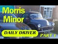 A day in the life of a rusty 1967 morris minor daily driver