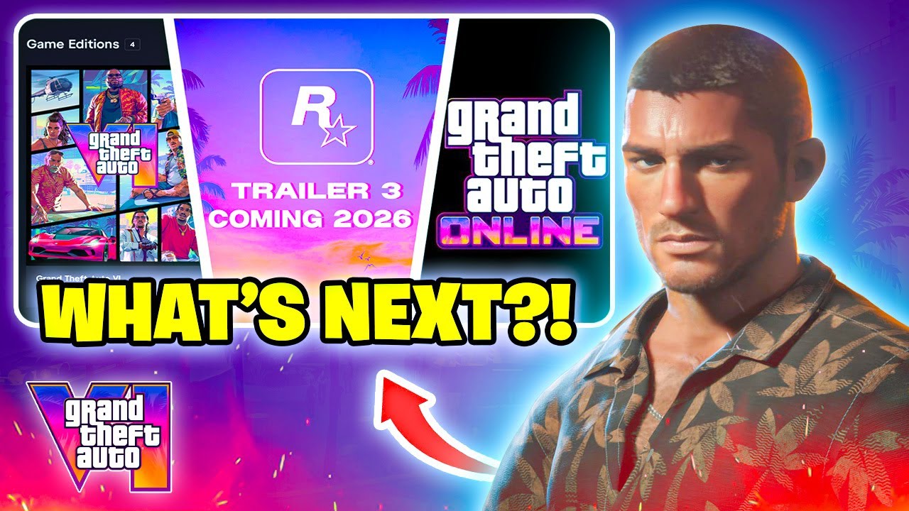 BREAKING HUGE GTA 6 News LEAKED Trailer 3 Gameplay More YouTube 