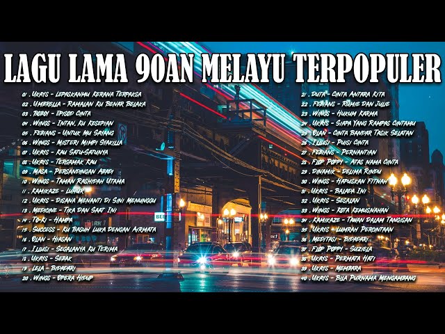 KUMPULAN LAGU ROCK MALAYSIA LAGENDA - LAGU JIWANG 80AN DAN 90AN TERBAIK - SLOW ROCK MALAYSIA class=